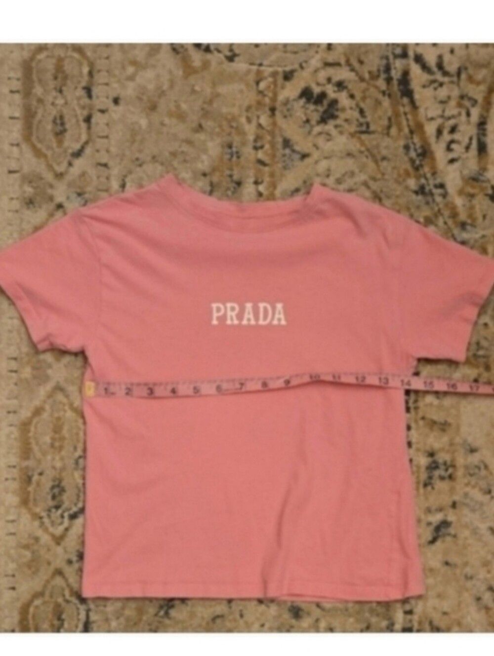 Prada Kids Light Pink Tee
